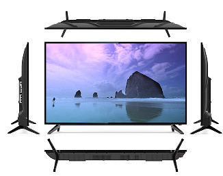 購入 40インチ スマート LED テレビ 温めガラス 多言語Wifi LED テレビ online manufacture