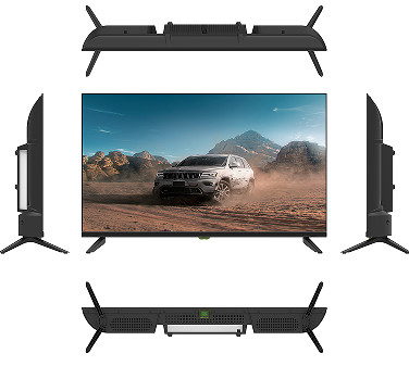 購入 リモコン スマート LED TV 40 インチ 超狭いベゼル ブルートゥース機能 online manufacture