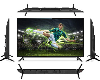 購入 マルチメディア 55 インチ スマート LED テレビ ワイワイ付き 4K インテリジェント色調 online manufacture
