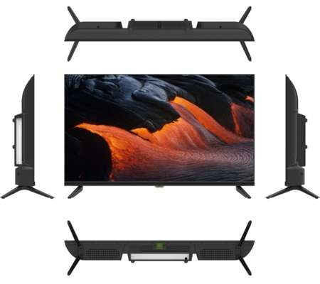 購入 85インチ スマートテレビ フレームレステレビ 超薄厚さ グーグルテレビ 4Kテレビ online manufacture