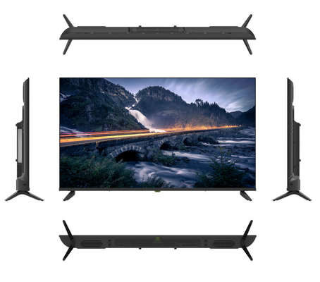 購入 標準フレーム 85 インチ QLED テレビ インテリジェント色調 8K アンドロイドテレビ 黒 online manufacture