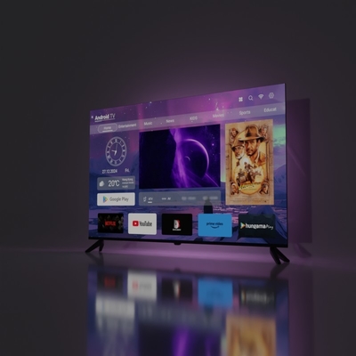 購入 デジタルテレビ規格DVB-T2 スマートLEDテレビ、HD/LAN/VGA/USB/AV/RF/デジタルオーディオインターフェース、バックライト寿命20,000時間以上 online manufacture