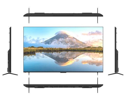 超薄厚さ 85インチ スマートテレビ クワッドコア A55 1.8GHz CPU ホスピタリティ テレビ フレームレス