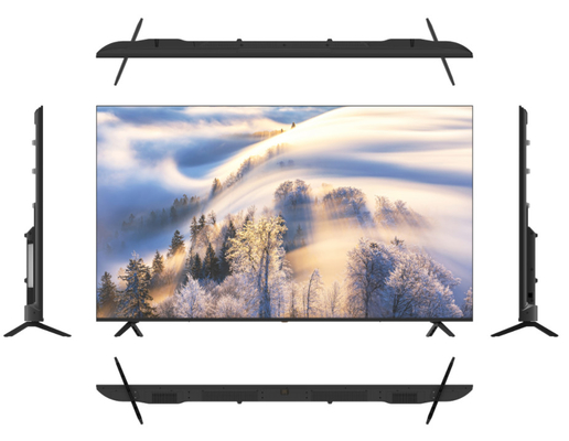 超薄厚さ 75 インチ スマートテレビ フレームレス LED 4K テレビ Android システム