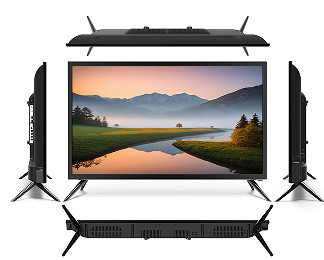 簡単にインストール 40 インチ LED TV 2K LED TV フレーム付き金属ハウジング