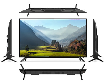 高画質 43インチ 普通の LED テレビ インテリジェント色調