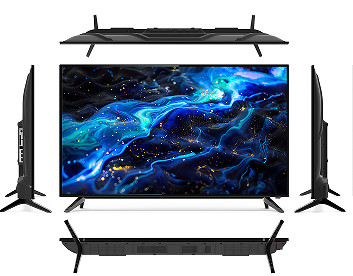 スマート ホテル LED TV 50 インチ 超狭いベーゼル リモコン付き