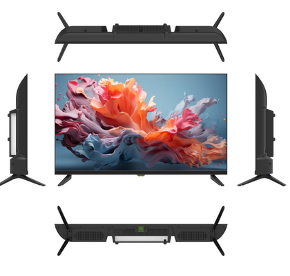 プラスチックのホイッシング 65 インチ WebOS テレビ 簡単にインストール フレームレス 4K テレビ