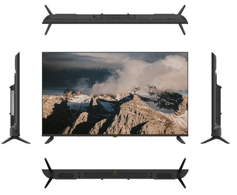 安定し スリム 75インチ QLED テレビ WebOS 付き 柔軟な高速