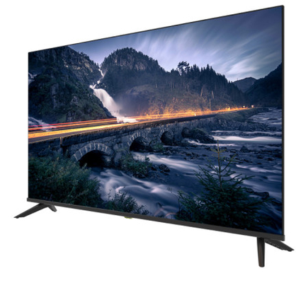 究極の視聴体験を提供するブラックのカスタムBluetoothおよびISDB-T量子発光ダイオードTV