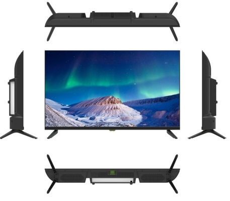 パーソナライズ可能な 32 インチ フレームレス スマートテレビ 2K LED スクリーン ブラック